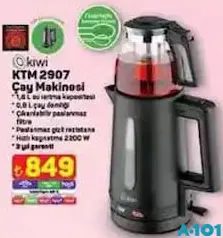 KİWİ KTM-2907 ÇAY MAKİNESİ